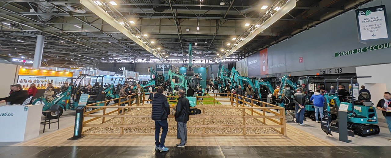 赢战INTERMAT 2024！森林舞会网页版智能土方机械深耕全球高端市场