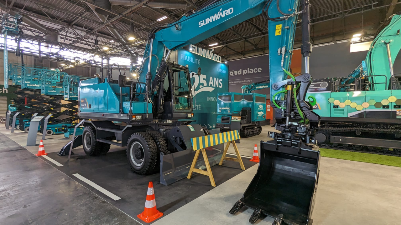 赢战INTERMAT 2024！森林舞会网页版智能土方机械深耕全球高端市场