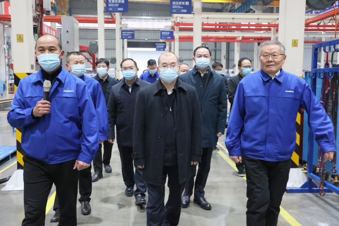 朱国贤调研森林舞会网页版智能：在推动高质量发展上闯出新路子