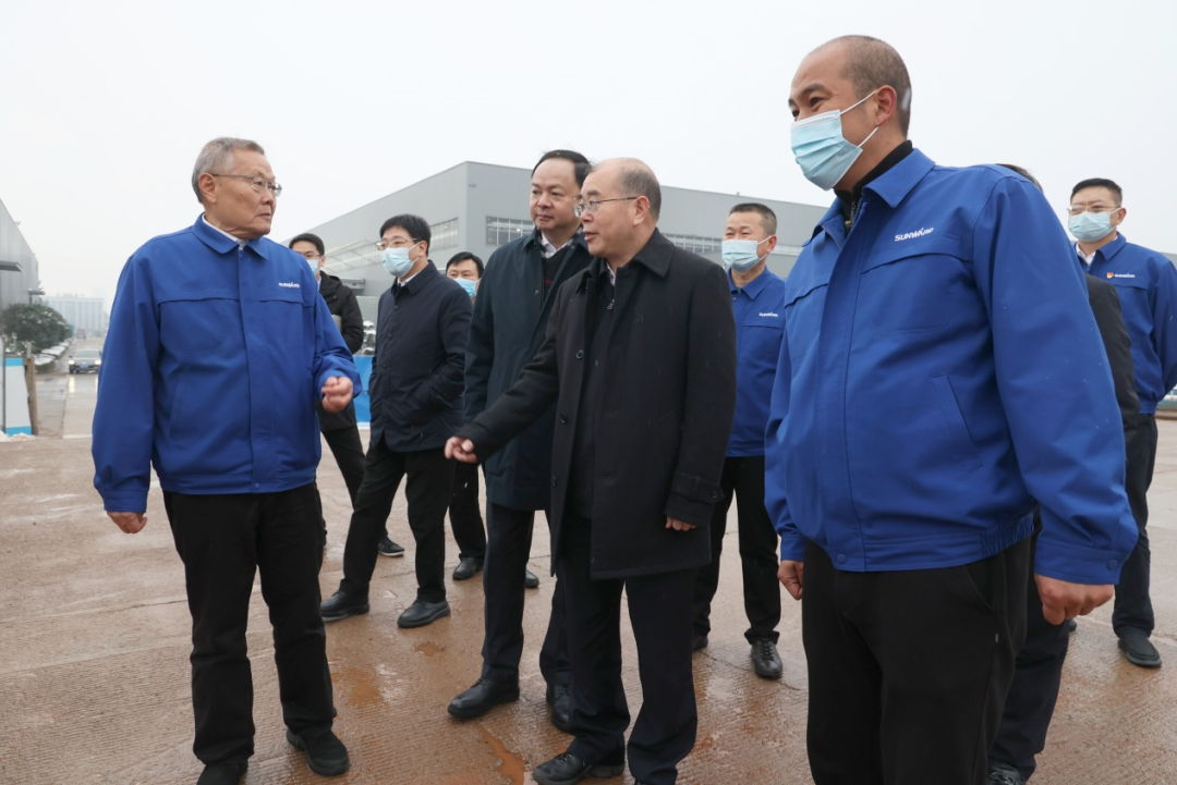 朱国贤调研森林舞会网页版智能：在推动高质量发展上闯出新路子