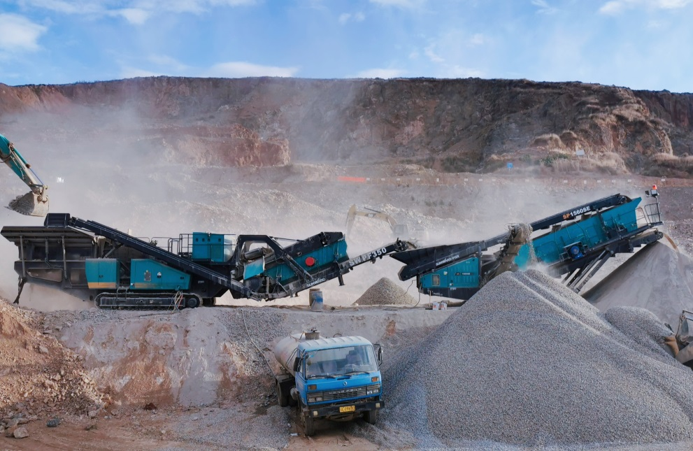 时产成品料400吨！森林舞会网页版普石勒破碎筛分成套设备助力云南矿山生态恢复项目