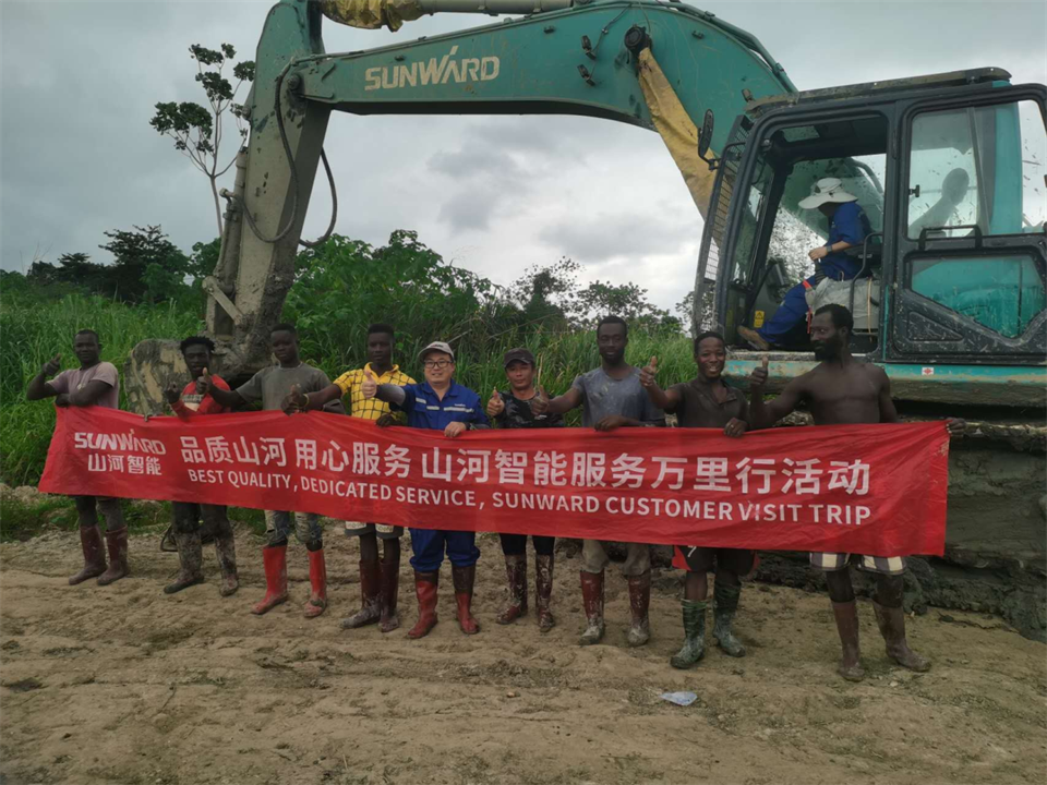 品质森林舞会网页版，用心服务！森林舞会网页版智能服务万里行活动走进非洲加纳