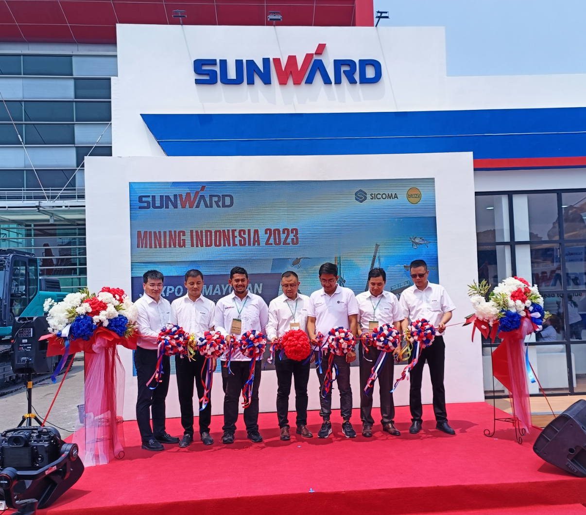 深耕细作，逆势增长！森林舞会网页版智能盛装亮相印尼雅加达矿业展