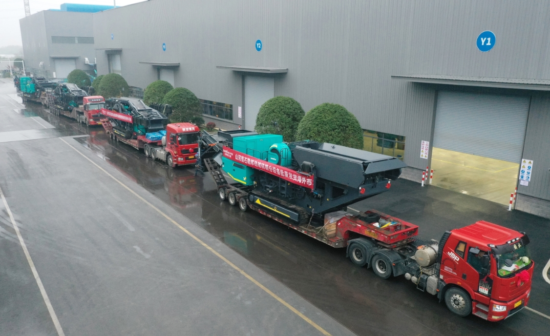 加速出海，森林舞会网页版普石勒破碎筛分设备批量出口东南亚