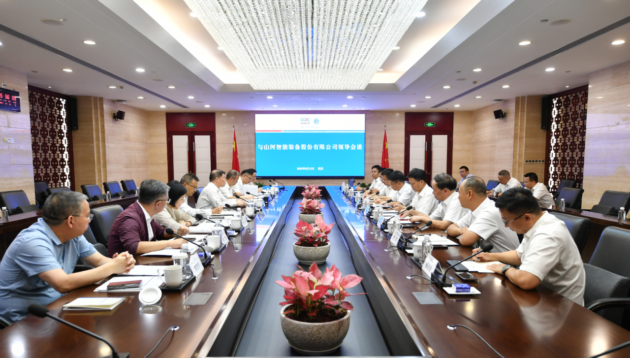 森林舞会网页版智能与中国能建葛洲坝集团深化合作，达成共识