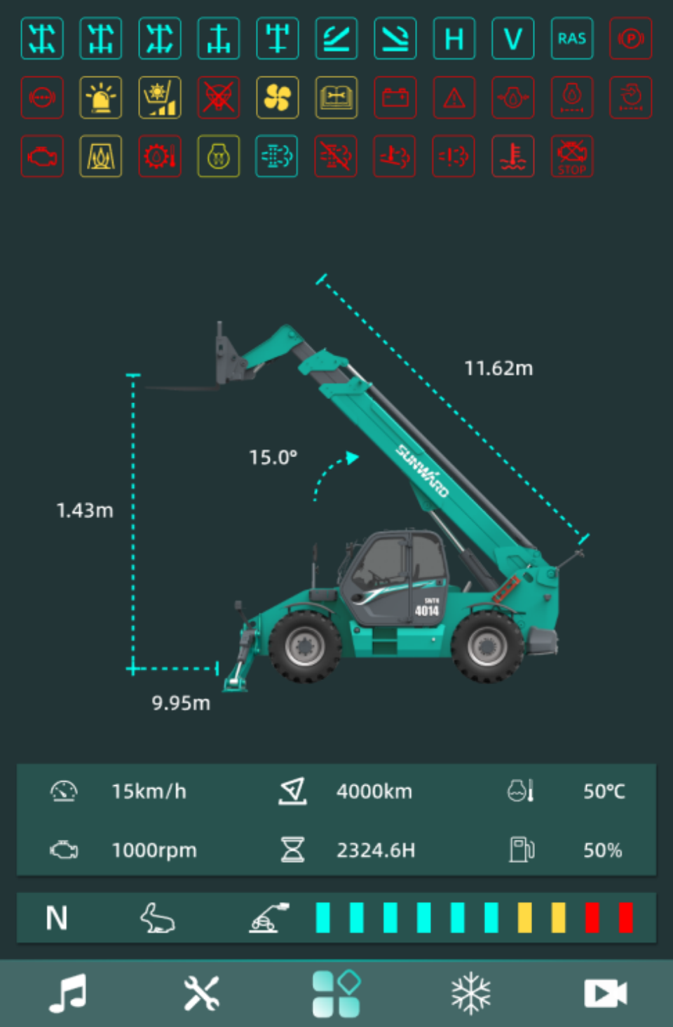 高端机型“双箭齐发”！森林舞会网页版智能两款伸缩臂叉装车成功下线