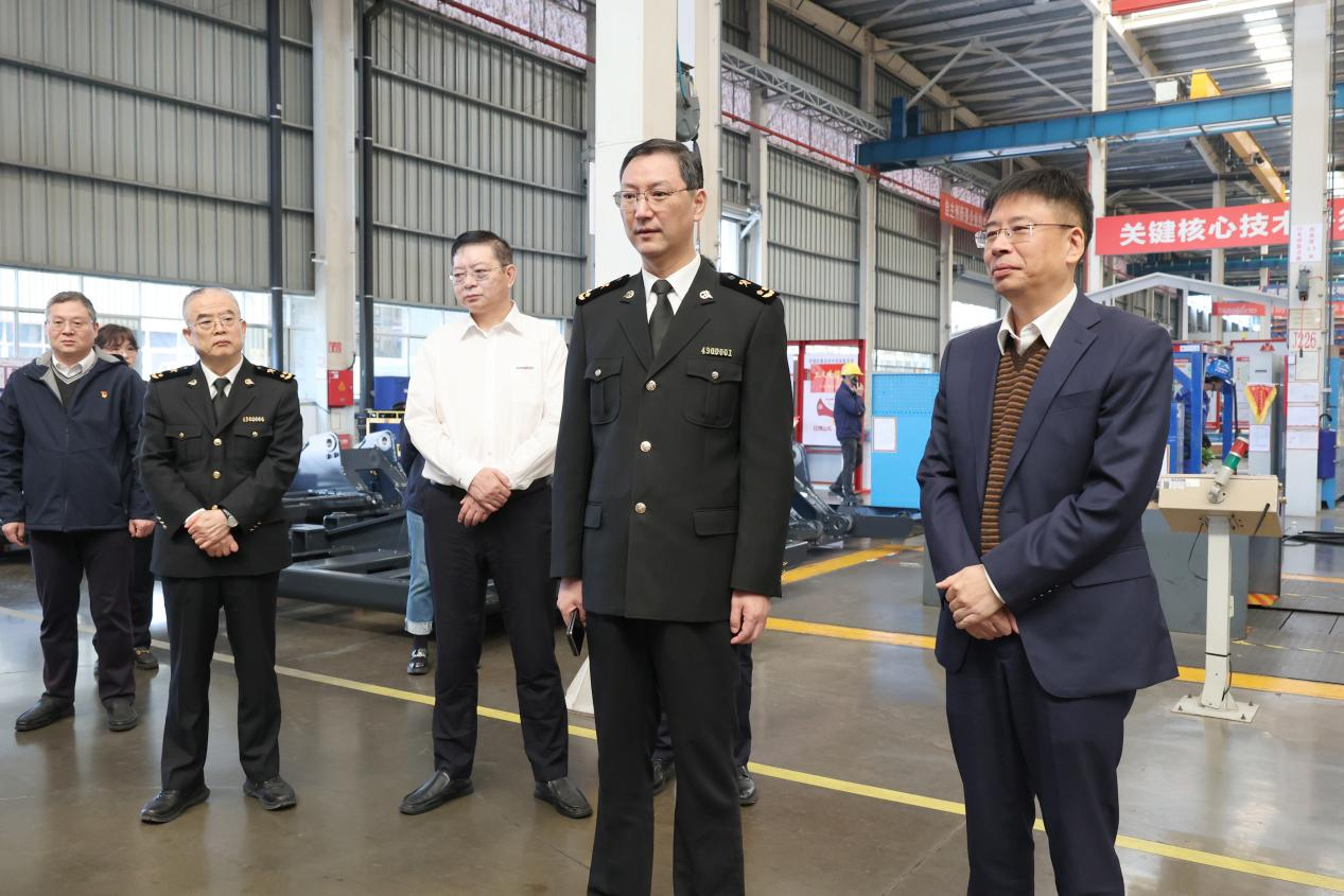 长沙海关关长、党委书记顾炯调研森林舞会网页版智能